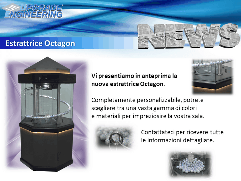 Newsletter 28/05/2018 - Estrattrice Octagon