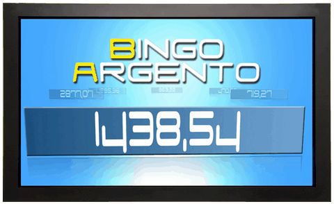 Video LCD Bingo Argento - Prodotti Bingo